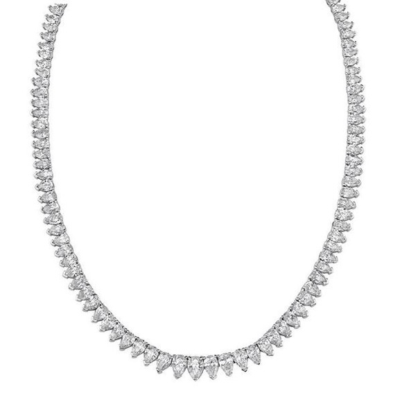 Neiman Marcus Jewelry - Pear Cut Necklace